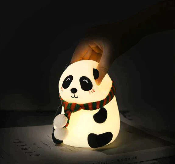 SILLICON TOUCH PANDA LAMP